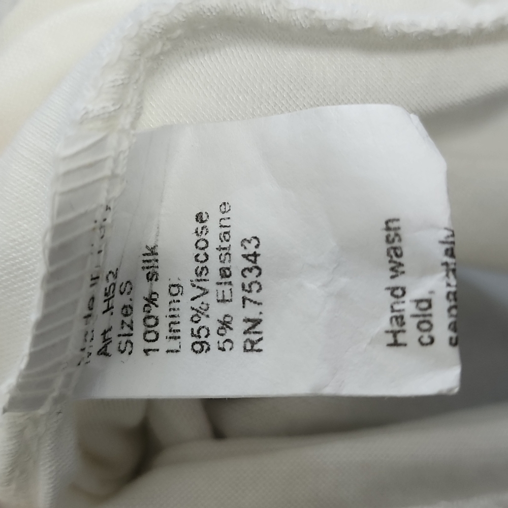 Luisa Ricci Italy 100% silk blouse size small - Picture 7 of 7